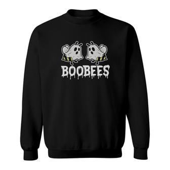 Ghost Bee Boo Boo Bees Halloween Sweatshirt | Mazezy