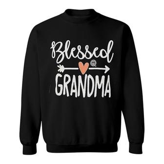 Girlie Girl Blessed Grandma Sweatshirt | Mazezy