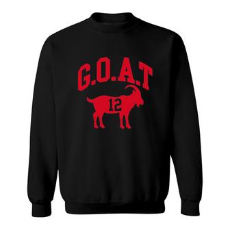 Goat Greatest Of All Time Sweatshirt | Mazezy