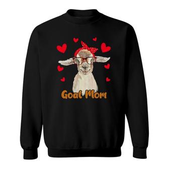Goat Mom Goat Lover Mother's Day Gift Women Sweatshirt | Mazezy