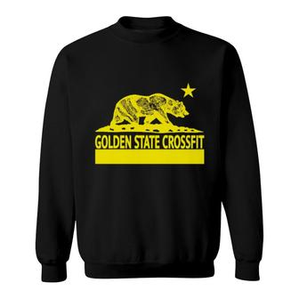 Golden State Crossfit Sweatshirt | Mazezy