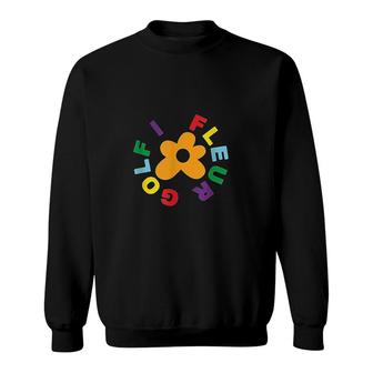 Golf Fleur Cute Color Graphic Gift Sweatshirt - Thegiftio UK