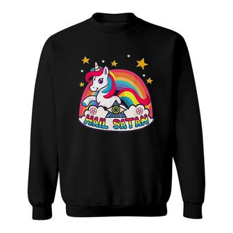 Goth Kawaii Rainbow Sweatshirt | Mazezy