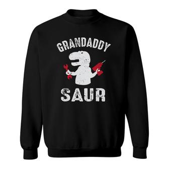 Granddaddy Saurus Funnyrex Grandpasaurus Sweatshirt | Mazezy