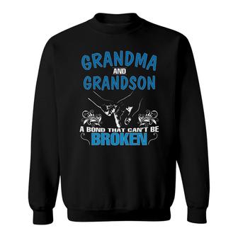 Grandma And Grandson Sweatshirt | Mazezy