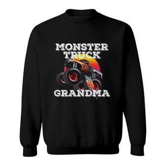 Grandma Monster Truck Sweatshirt | Mazezy