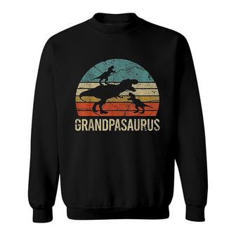 Grandpa Dinosaur Dad Gift Sweatshirt | Mazezy