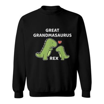 Great Grandma Grandmasaurus Rex Sweatshirt | Mazezy
