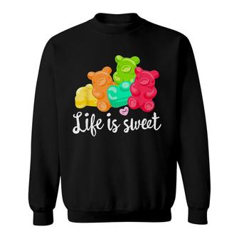 Gummy Bears Soft Sugar Candy Fruity Juicy Kids Gift Sweatshirt - Seseable