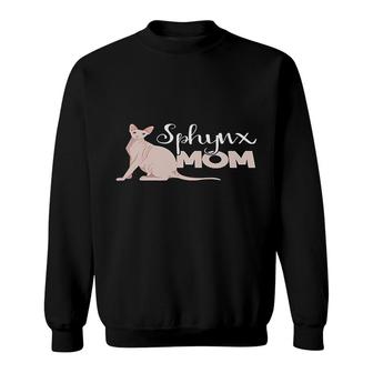 Hairless Sphynx Mom Sweatshirt | Mazezy