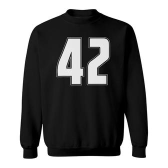 Halloween Group Costume 42 Sports Jersey Number 42 Gift Sweatshirt | Mazezy
