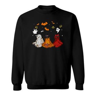 Halloween Sloth Lovers Mummy Witch Demon Costumes Sweatshirt | Mazezy