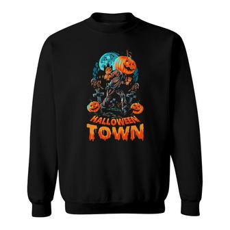 Halloween Town Sweatshirt | Mazezy