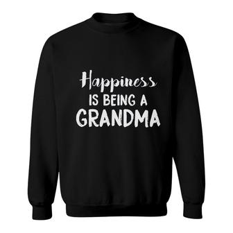 Happiness Is Being A Grandma Sweatshirt | Mazezy