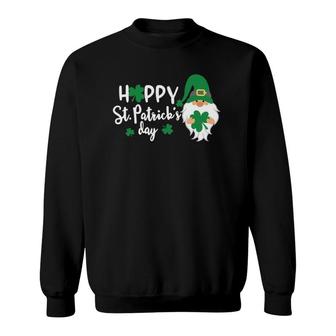 Happy St Patrick's Day Leprechaun Gnome Costume Sweatshirt | Mazezy