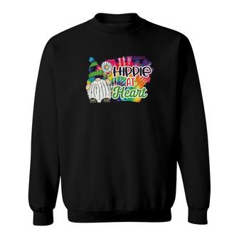Hippie At Heart Sweatshirt | Mazezy