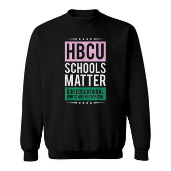 Historical Educational Roots Pink & Green Sweatshirt - Thegiftio