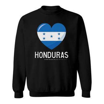 Honduras Flag Catracho Honduran Hondurian Catracha Patriot Sweatshirt | Mazezy