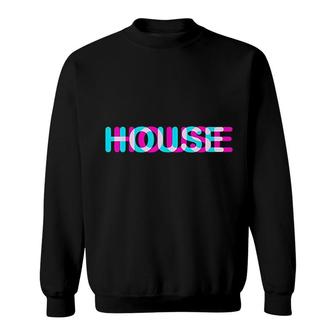 House Music Disco Sound Sweatshirt | Mazezy
