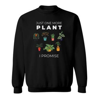 Houseplants Horticulture Gardening Garden Greenhouse Leaf Sweatshirt | Mazezy
