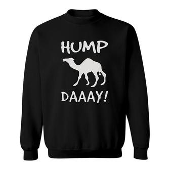 Hump Day Wednesday Camel Graphic Sweatshirt | Mazezy