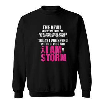 I Am The Storm Survivor Warrior Gift Sweatshirt | Mazezy