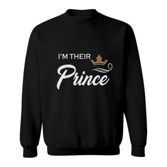 I Am Their Prince Funny Cool Sweatshirt - Thegiftio UK