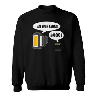 I Am Your Father Funny Photographer Digital Sd Card Sweatshirt