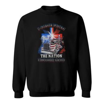I Come From One Nation Under God Sweatshirt | Mazezy