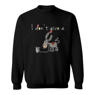 I Dont Give Rats Mouse Donkey Sweatshirt | Mazezy