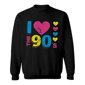 I Love The 90s Sweatshirt | Mazezy