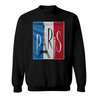 I Love You Paris Eiffel Tower Best Gift From Paris & France Sweatshirt | Mazezy