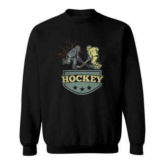 Ice Hockey Player 243 Hockey Lover Sweatshirt | Mazezy