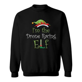 I'm The Drone Racing Elf Family Matching Christmas Sweatshirt | Mazezy CA