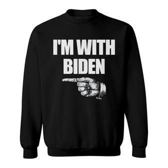 I’M With Biden Halloween Matching Biden Costume 2021 Sweatshirt | Mazezy