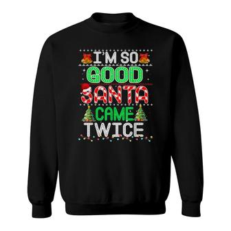 Inappropriate Christmas Pajama Xmas Party Sweatshirt | Mazezy