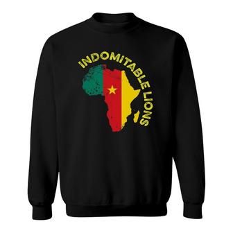Indomitable Lions Cameroonian Soccer Lover Sweatshirt | Mazezy