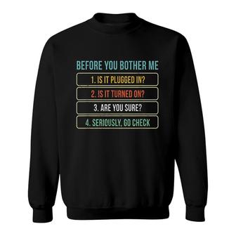 Information Technology Tech Sweatshirt | Mazezy