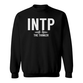 Intp Introvert Personality Type The Thinker Sweatshirt | Mazezy CA