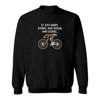 It Just Keeps Going And Going And Going Sweatshirt | Mazezy CA