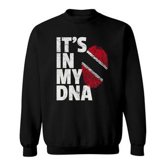 It's In My Dna Trinidad And Tobago Flag Pride National Roots Sweatshirt | Mazezy