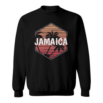 Jamaica Vacation Retro Beach Sweatshirt | Mazezy