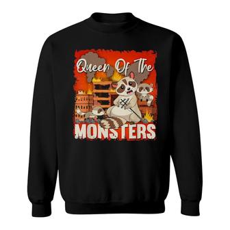 Japanese Monster Japan Kaiju Raccoon Tanuki Sweatshirt - Thegiftio