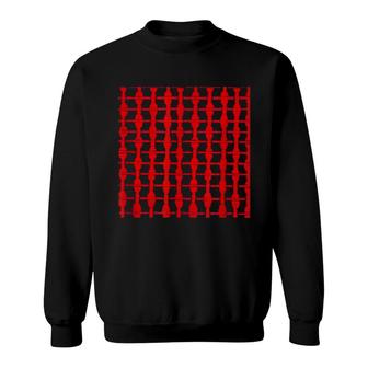 Japanischer Holzblockdruck Sweatshirt | Mazezy