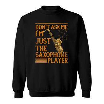 Jazz Music Player Marching Band Musician Saxophone Sweatshirt | Mazezy