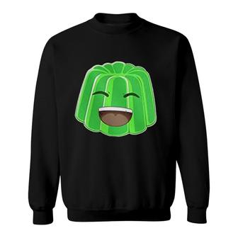 Jelly 100 Funny Smiling Face Sweatshirt | Mazezy