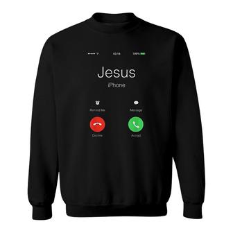 Jesus Calling Christian Sweatshirt | Mazezy