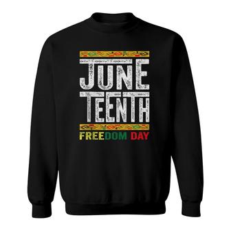 Juneteenth Since 1865 Black History Month Melanin Girls Boy Sweatshirt | Mazezy