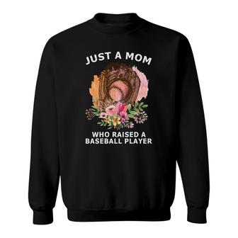 Just A Baseball Mom Sweatshirt | Mazezy