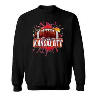 Kansas City Football Retro Vintage Missouri Chief Sweatshirt | Mazezy